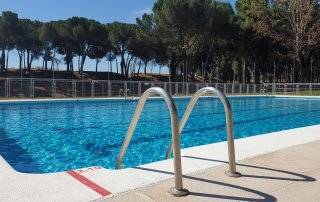 Imagen de la Piscina Municipal de verano.