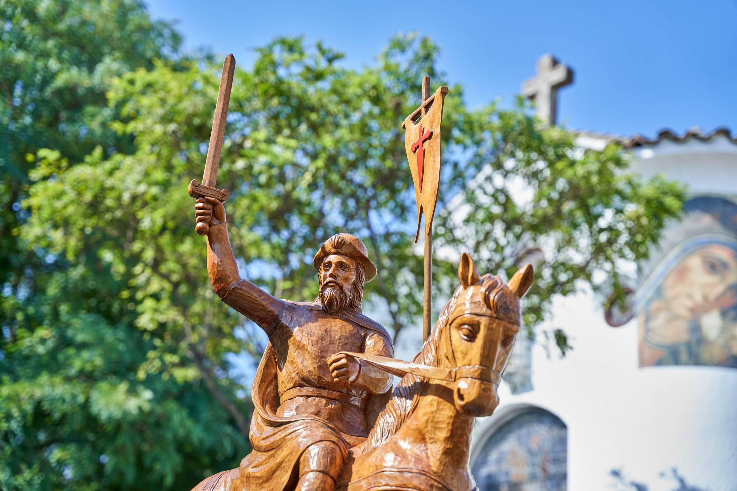 Talla de Santiago Apóstol.
