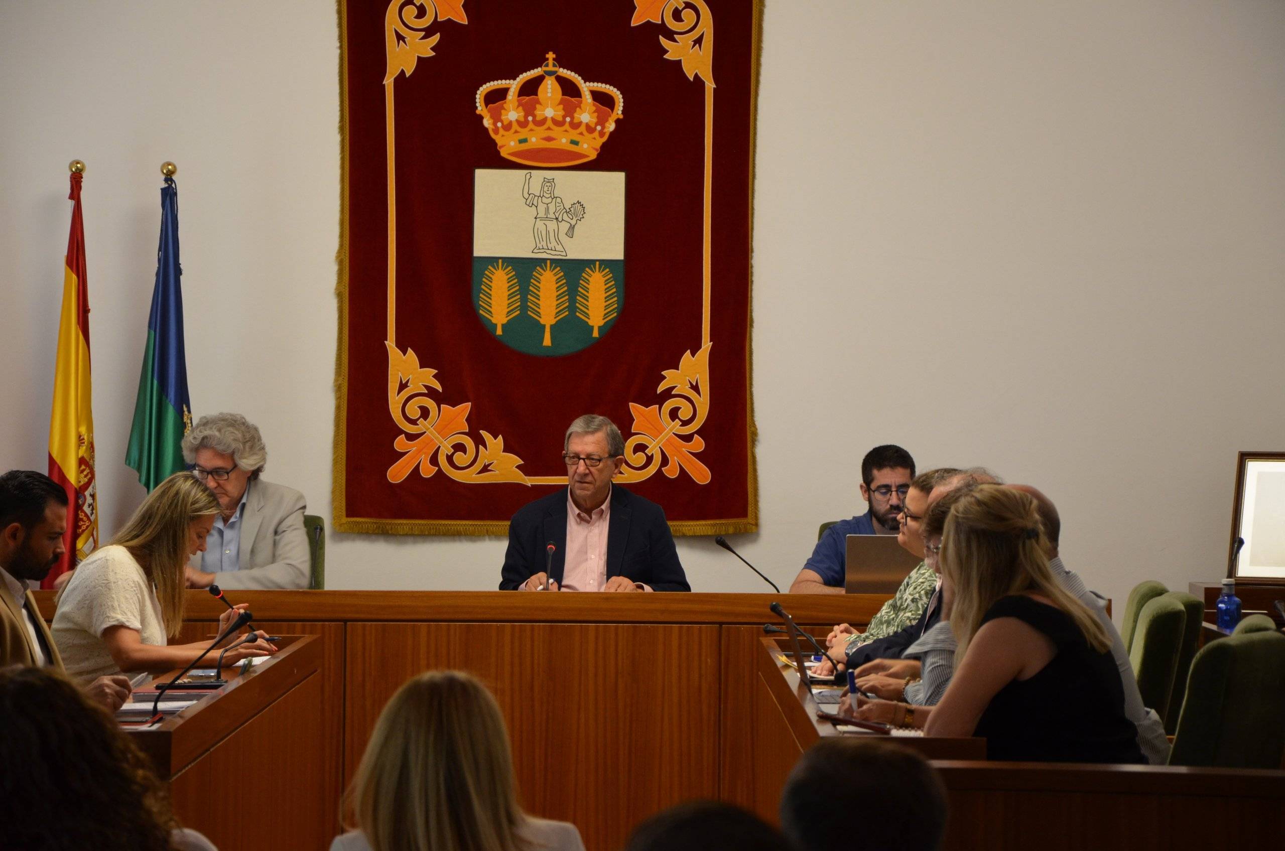 Momento de la Celebración del Pleno
