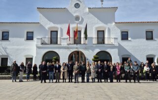 Imagen del minuto de silencio con motivo del aniversario del 11M.