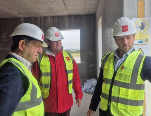 Avanzan los trabajos del Parque de Bomberos de Villanueva de la Cañada