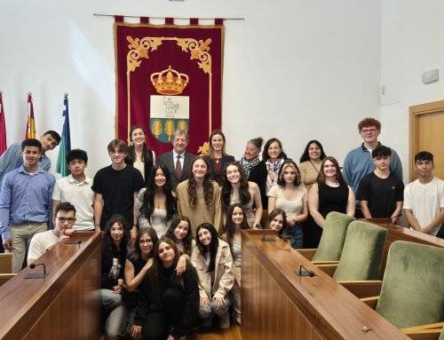 Alumnos estadounidenses visitan Villanueva de la Cañada