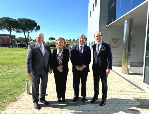 Visita del Embajador de la Liga Árabe a la UCJC y al colegio SEK-El Castillo