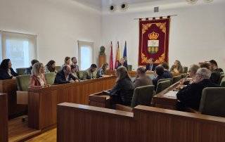 Imagen del Pleno celebrado.