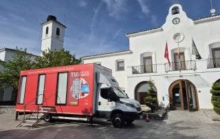 Imagen de la Oficina de Empleo de la Comunidad de Madrid ubicada en la plaza de España.