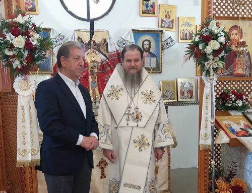 Encuentro institucional con el obispo-vicario ortodoxo rumano de España y Portugal