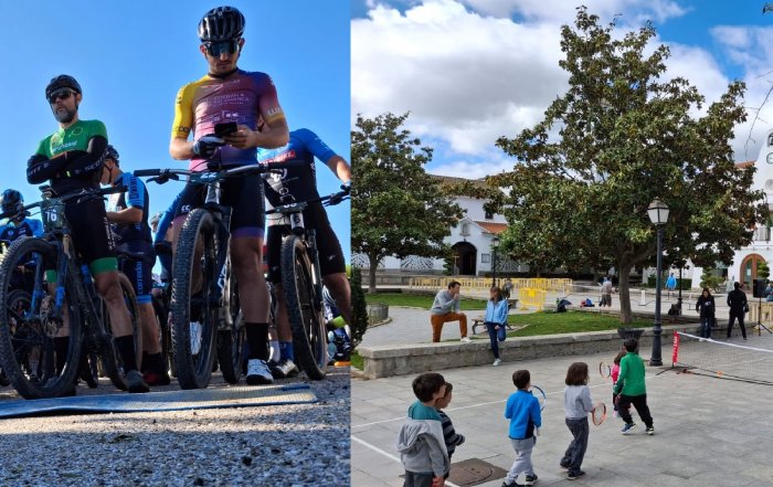 Collage de las activiades deportivas de este fin de semana.