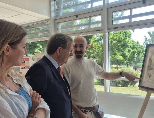 Exposición de trabajos de los mayores del municipio