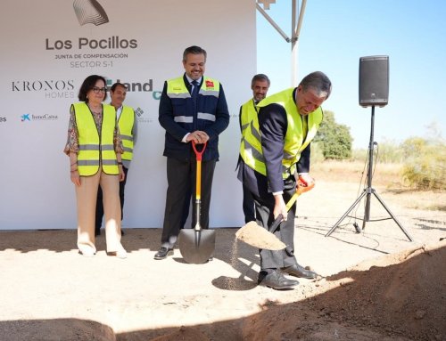 Arranca el desarrollo de “Los Pocillos” con la colocación de la primera piedra