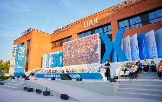 Imagen de la graduación de la universidad Alfonso X El Sabio.