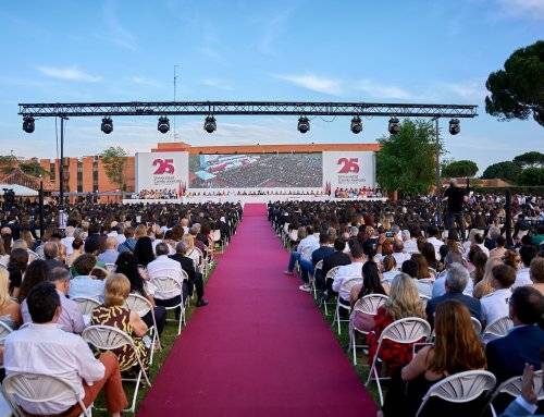 La Universidad Camilo José Cela celebra la graduación del curso académico 2024/2025 y su 25 aniversario