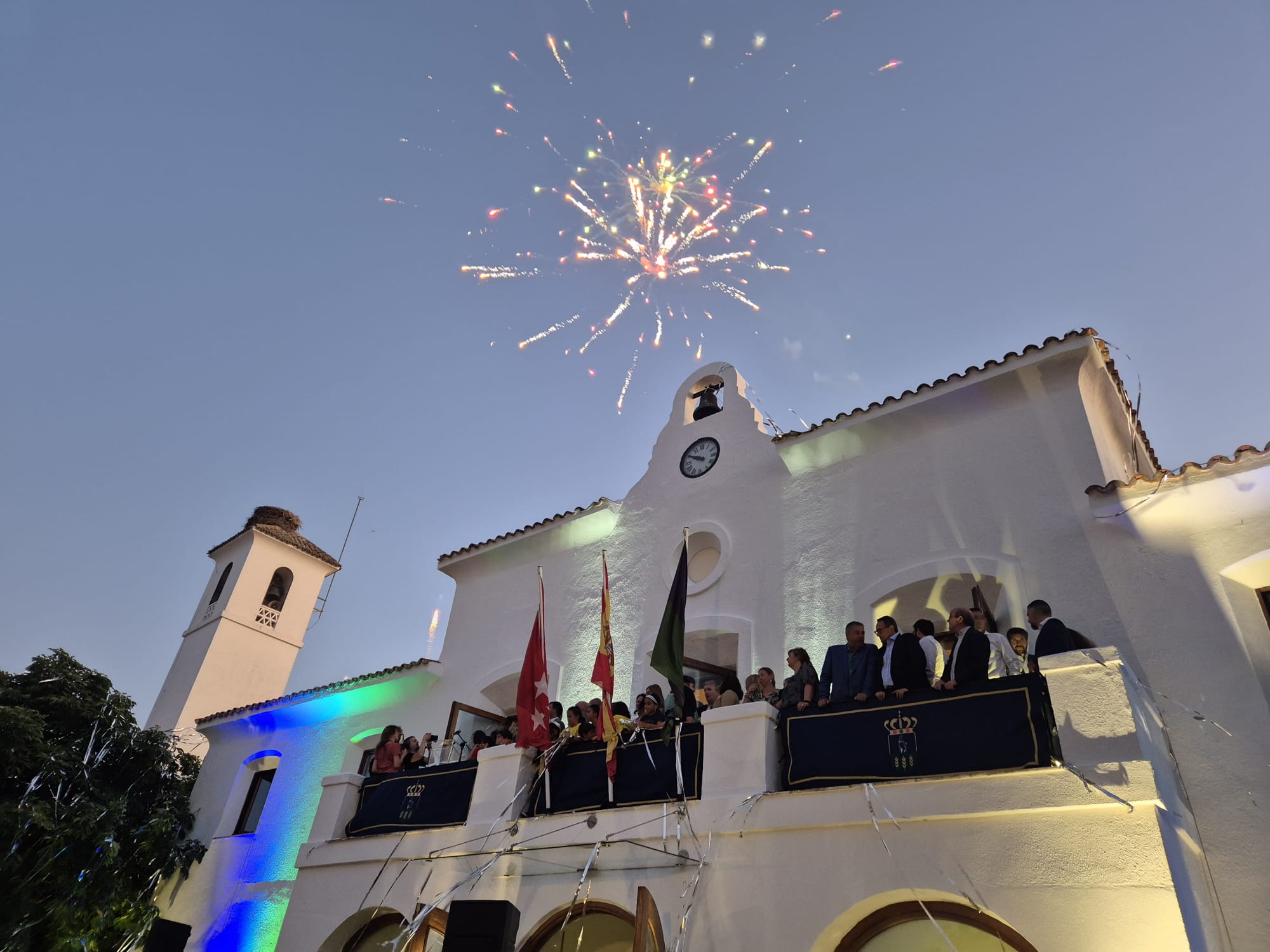 Chupinazo de fiestas.