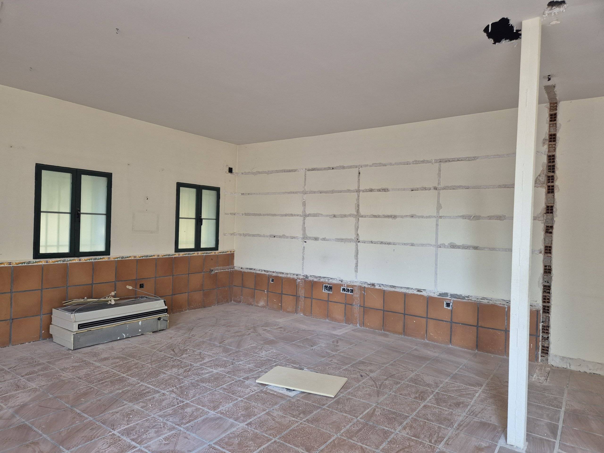 Imagen de una de las salas del edificio de la calle Rosales.