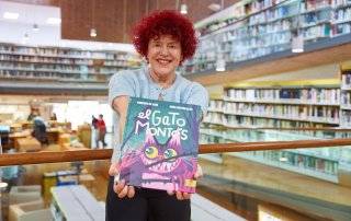 Imagen de la autora Margarita del Mazo.