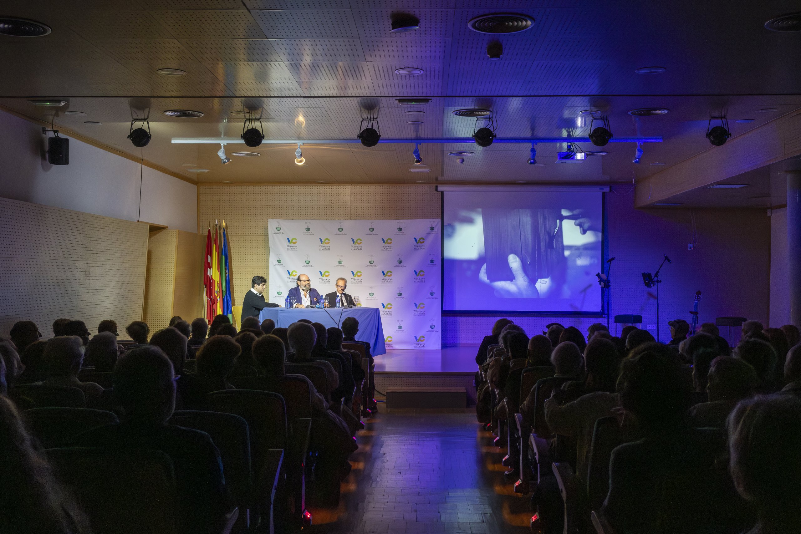 Imagen del homenaje a Manolo de la Calva.