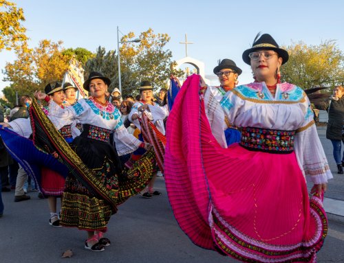 Celebración en honor a la Virgen del Quinche