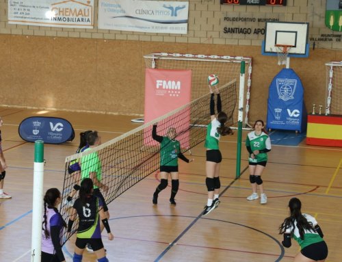 El Polideportivo Municipal Santiago Apóstol acoge el Triangular de Vóley contra la Violencia de Género