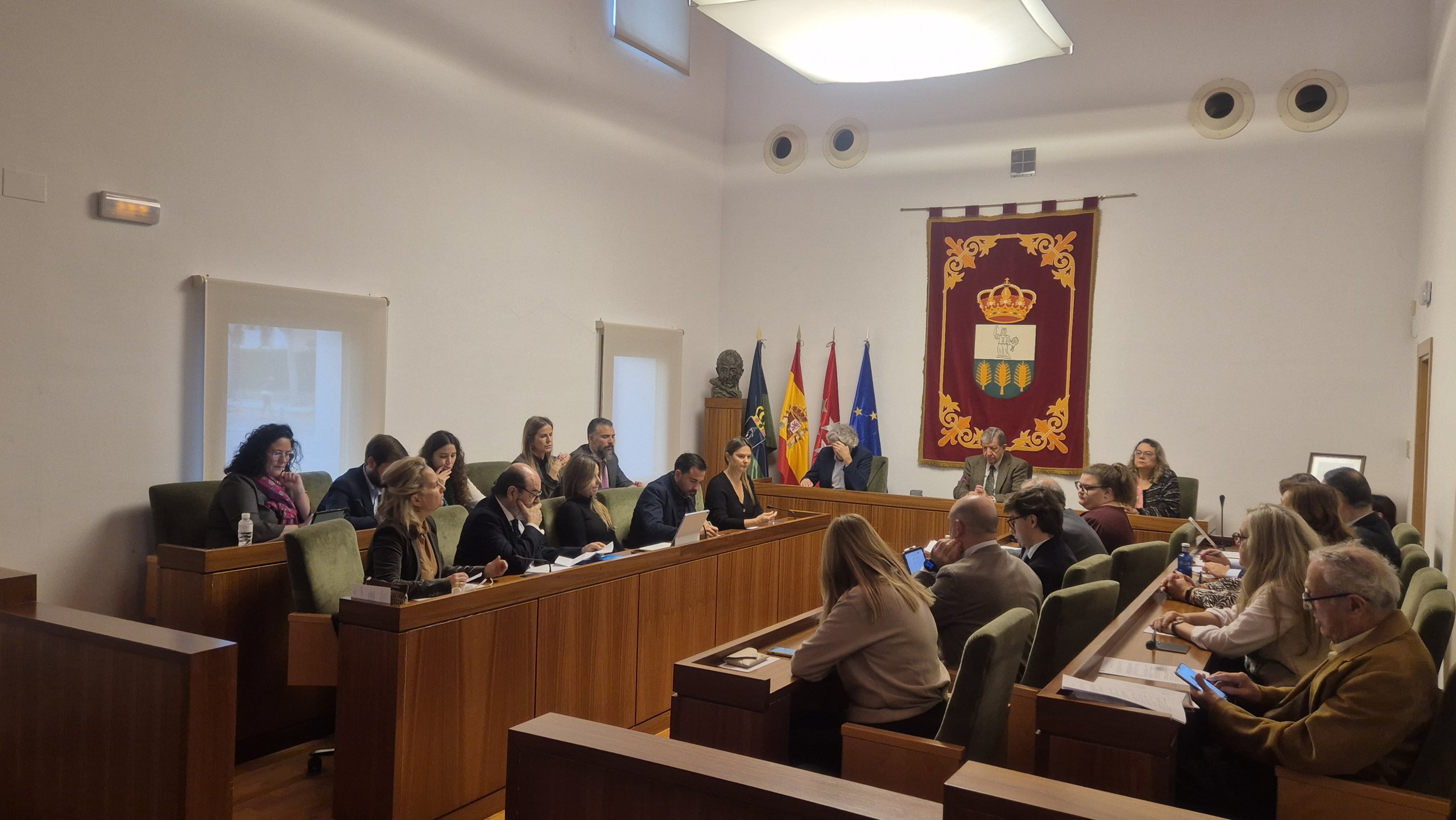 Imagen de la sesión extraordinaria del Pleno.