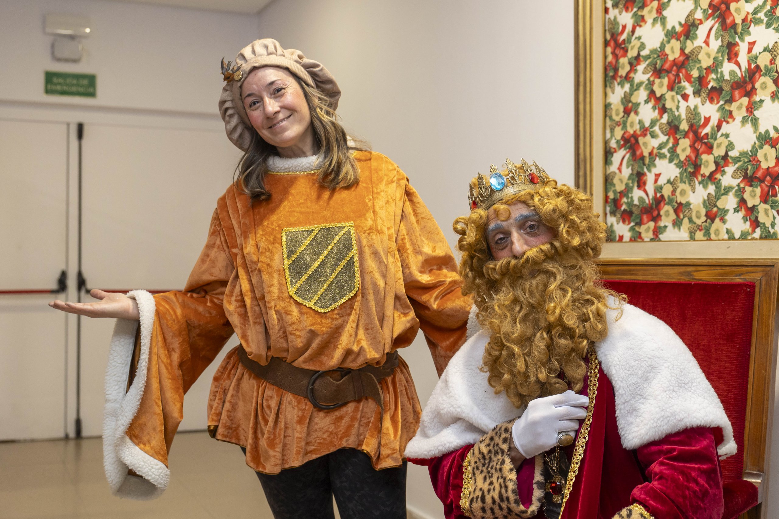 El Rey Mago y su paje.