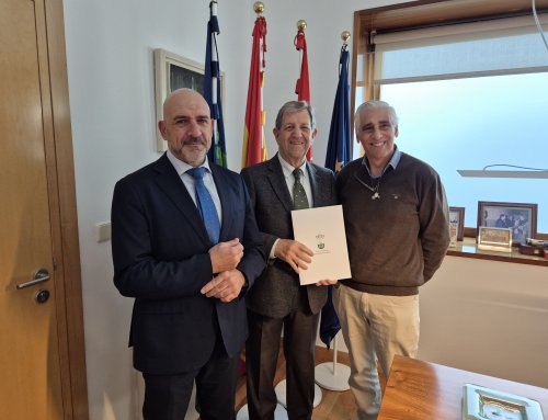 Firma de convenio con Cáritas Diocesana