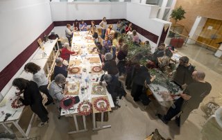 Imagen de uno de los talleres en el C.C. La Despernada.