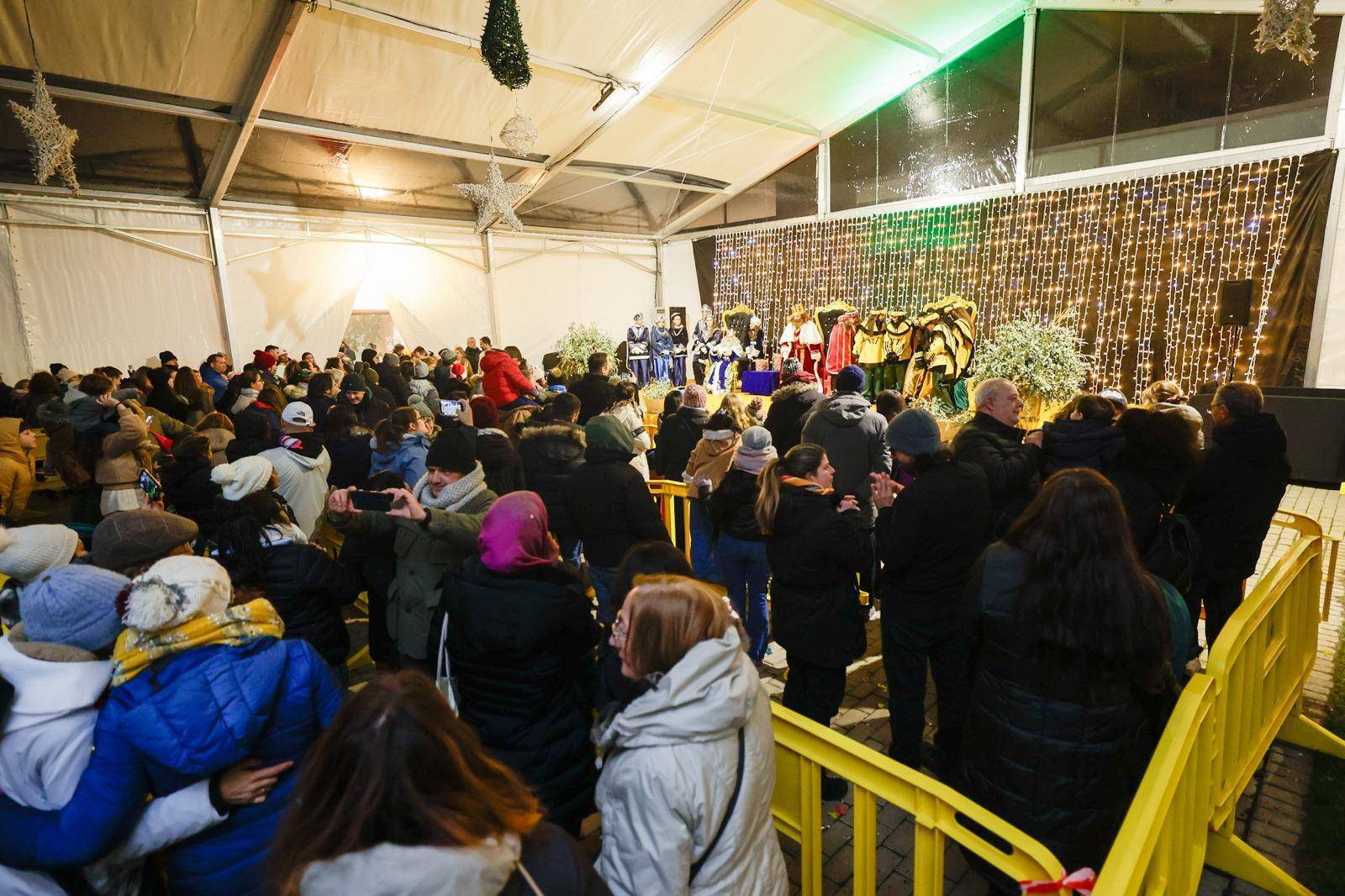 Recepción de Sus Majestades de Oriente.