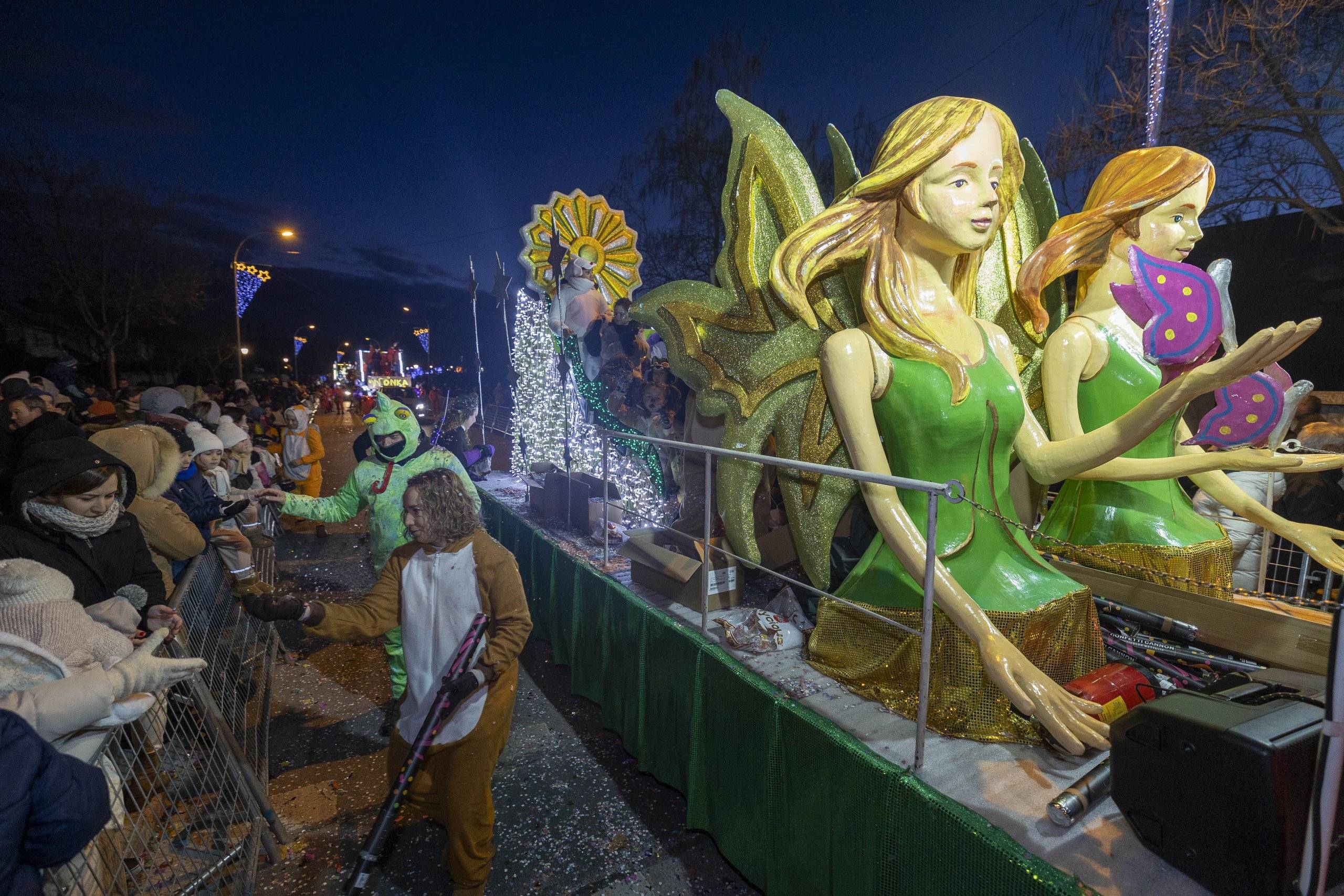 Animales del bosque de la peña Las Katas.