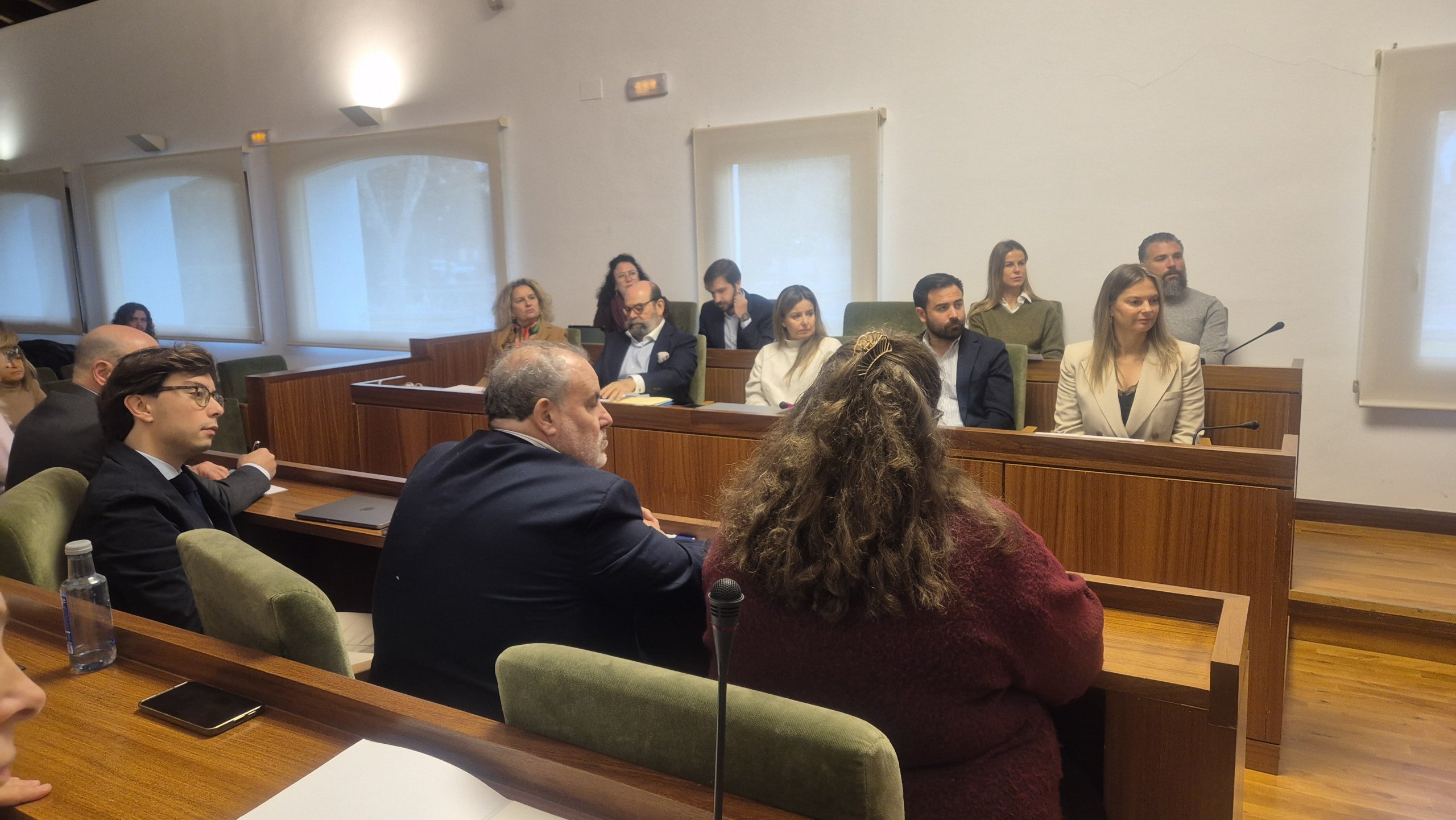 Bancada de concejales del Partido Popular.