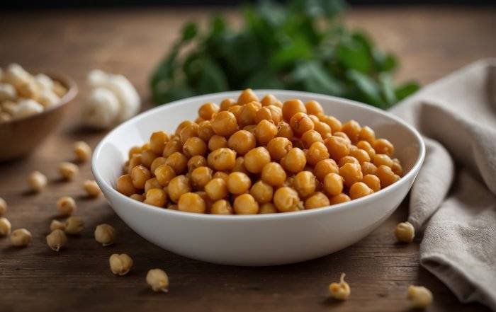 Imagen plato de garbanzos.