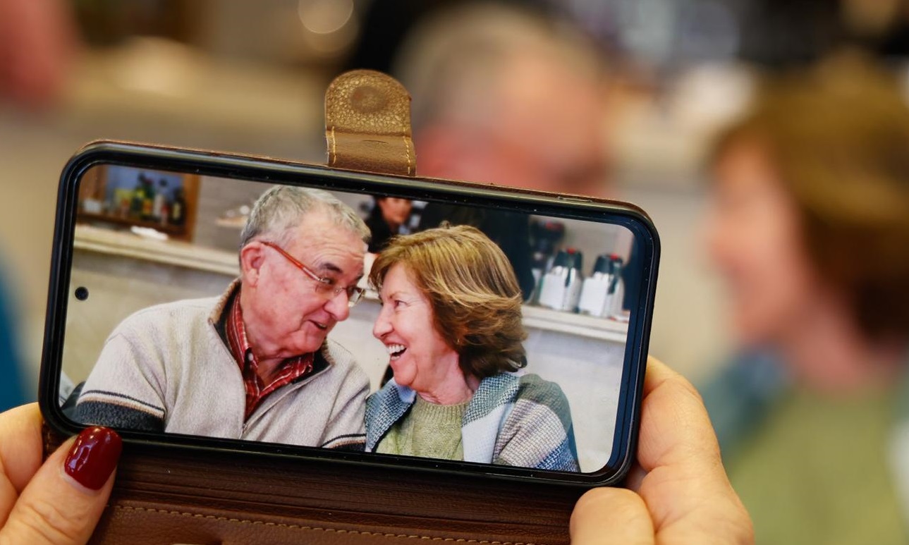 Imagen de la fiesta de mayores de San Valentín.