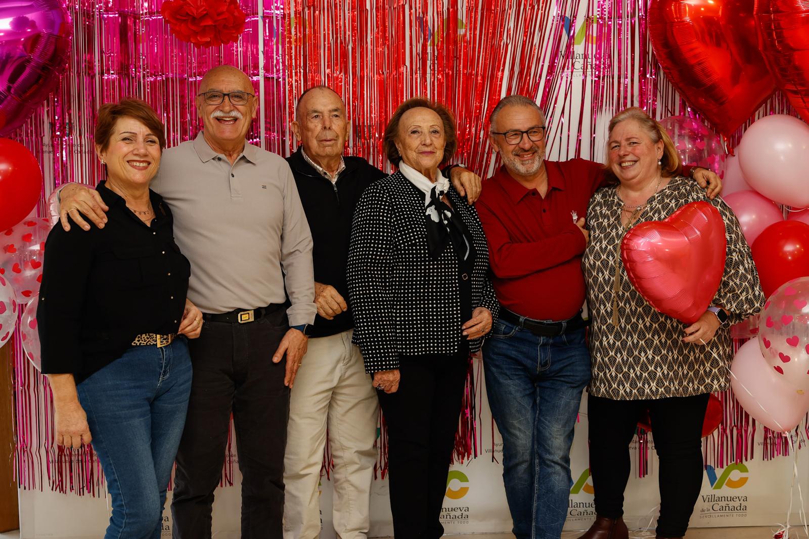 Imagen de la fiesta de mayores de San Valentín.