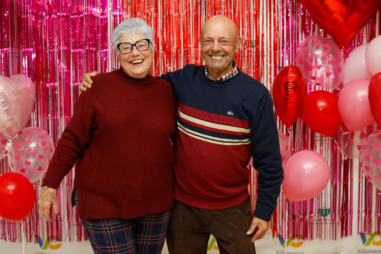 Imagen de la fiesta de mayores de San Valentín.