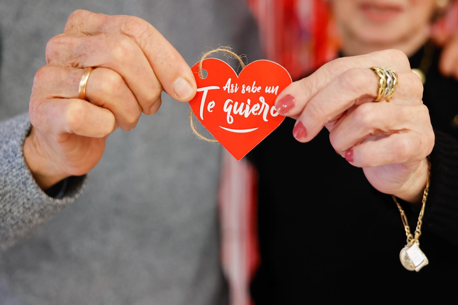 Imagen de la fiesta de mayores de San Valentín.