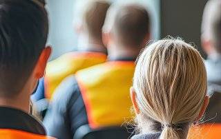 Imagen voluntarios Protección Civil.