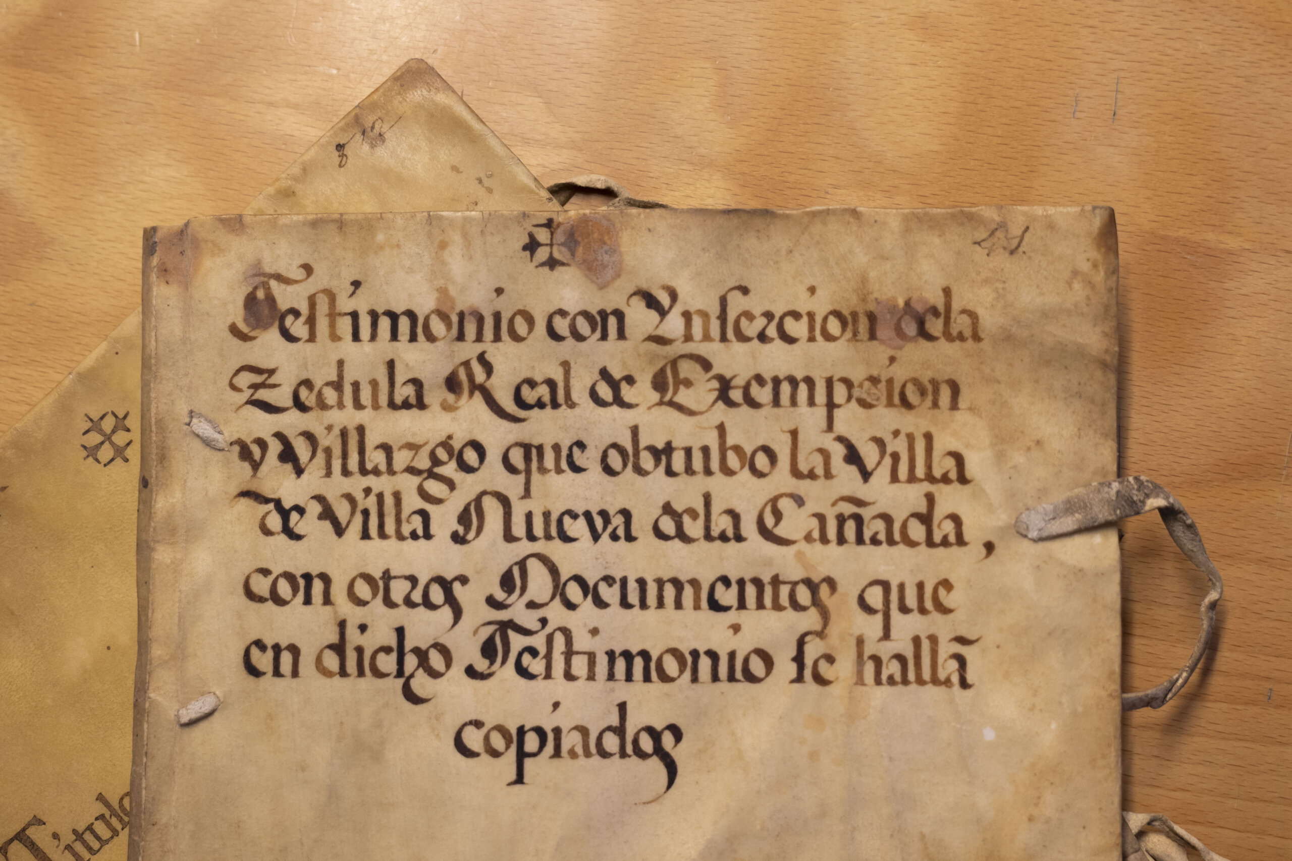 Exposición “Villanueva de la Cañada: documentos y relatos”.