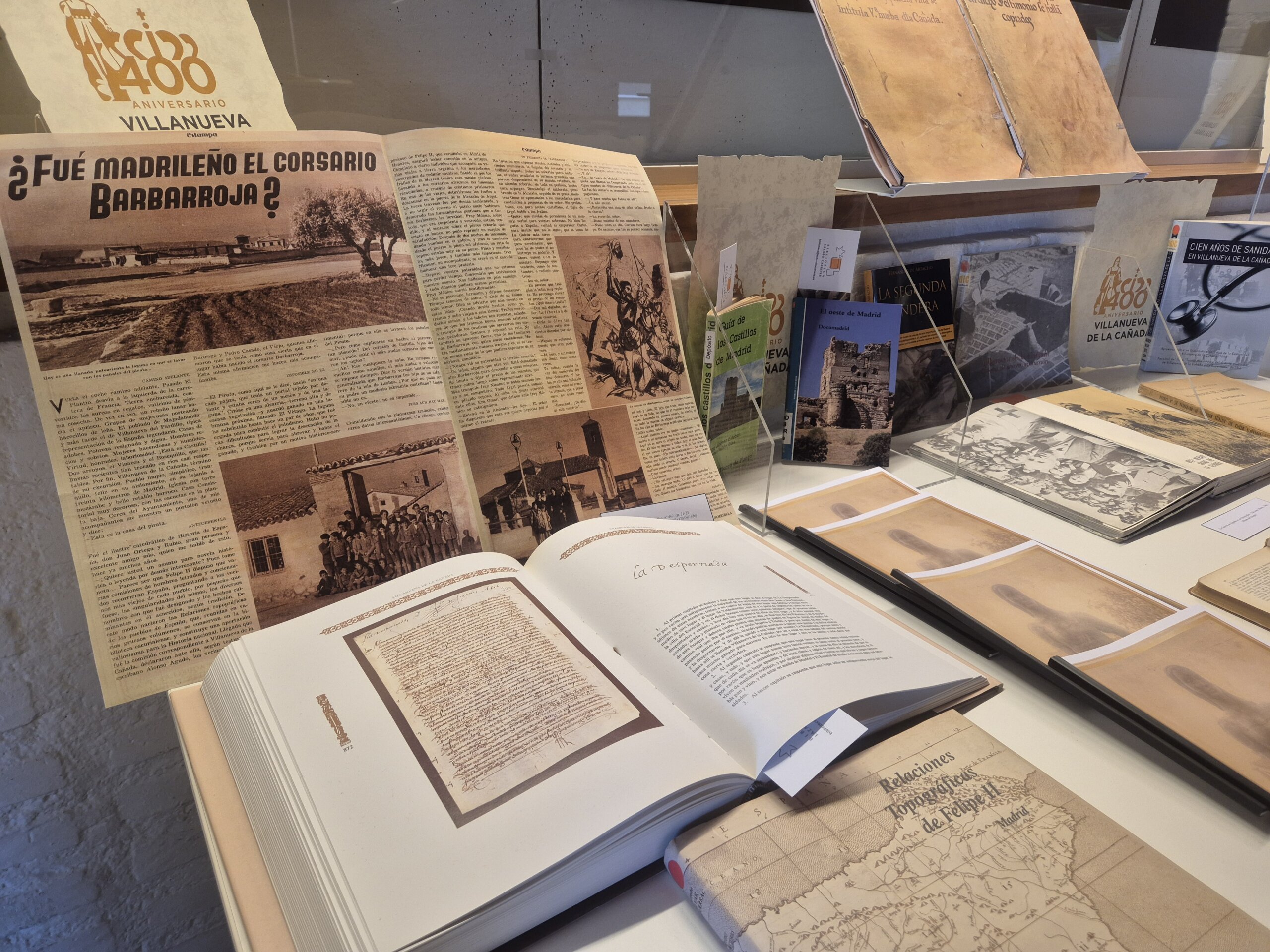 Exposición “Villanueva de la Cañada: documentos y relatos”.