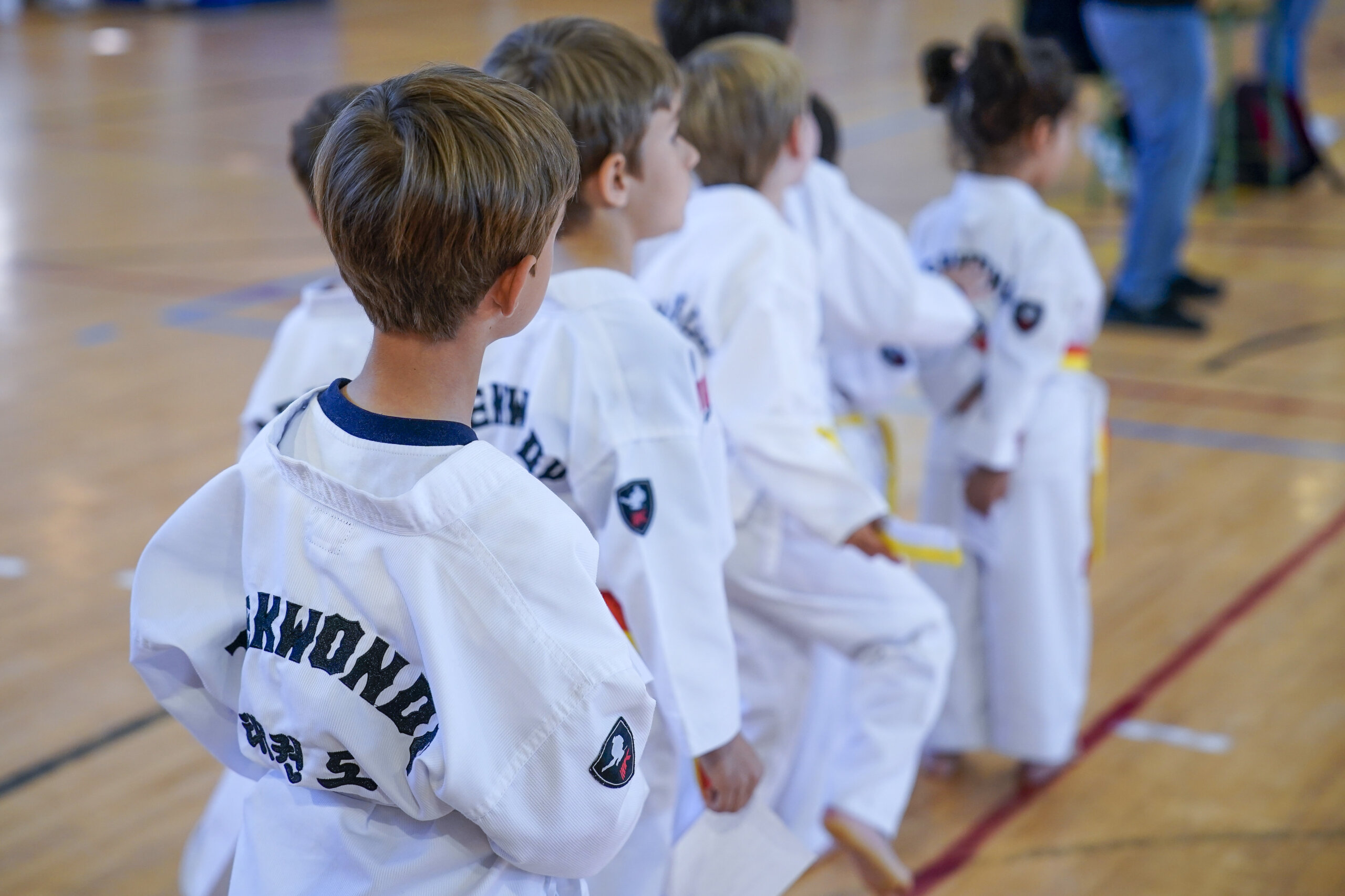 Participantes en IX Campeonato de Taekwondo.