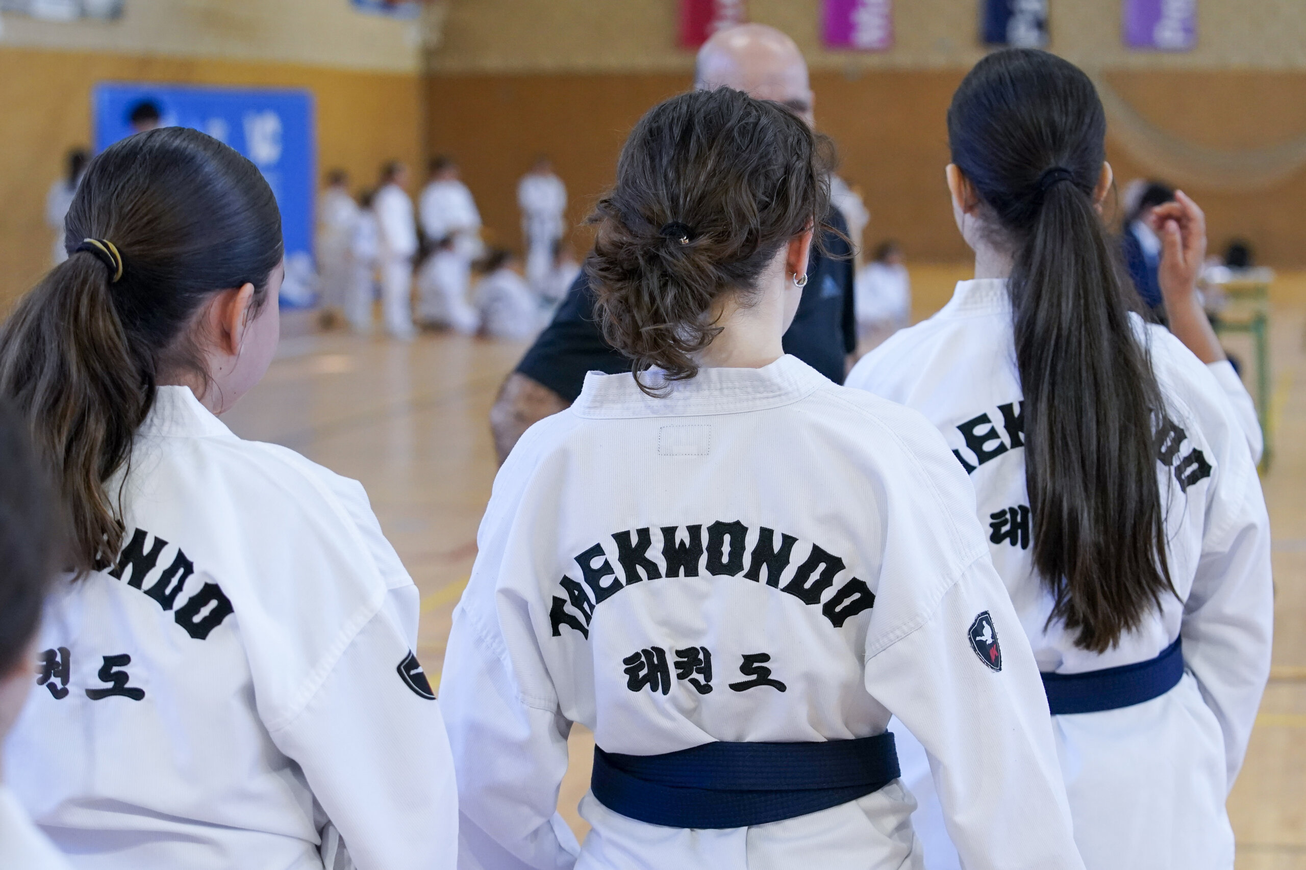 Participantes en IX Campeonato de Taekwondo.