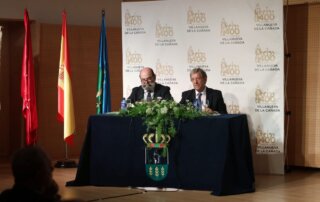 El alcalde y el concejal de Cultura.