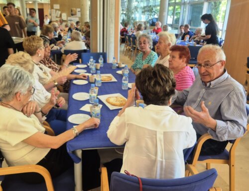 Los mayores participan en la Fiesta de San Marcos