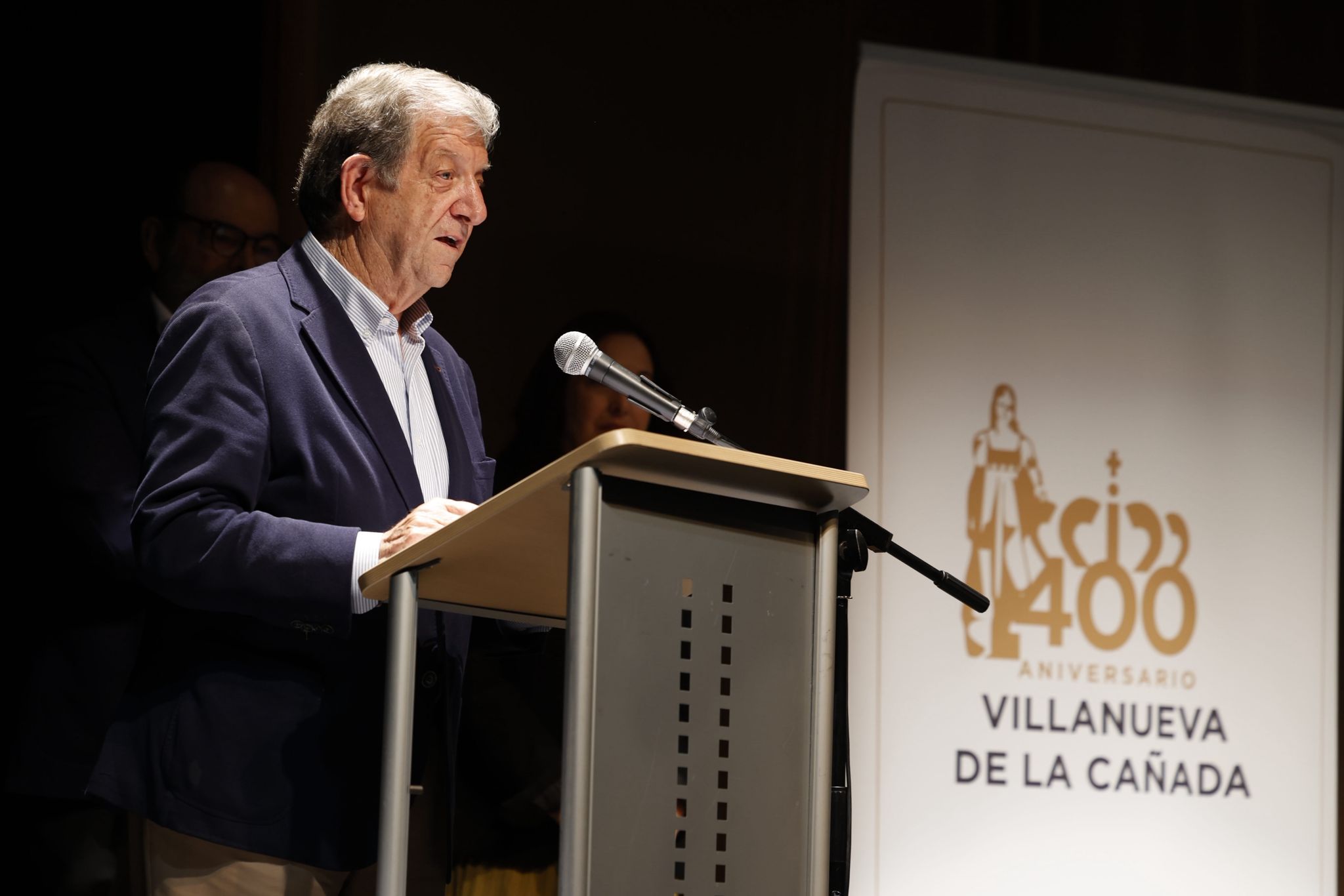 El alcalde, Luis Partida, en la entrega de premios del XXXIV Concurso de Cuentos Infantil y Juvenil.