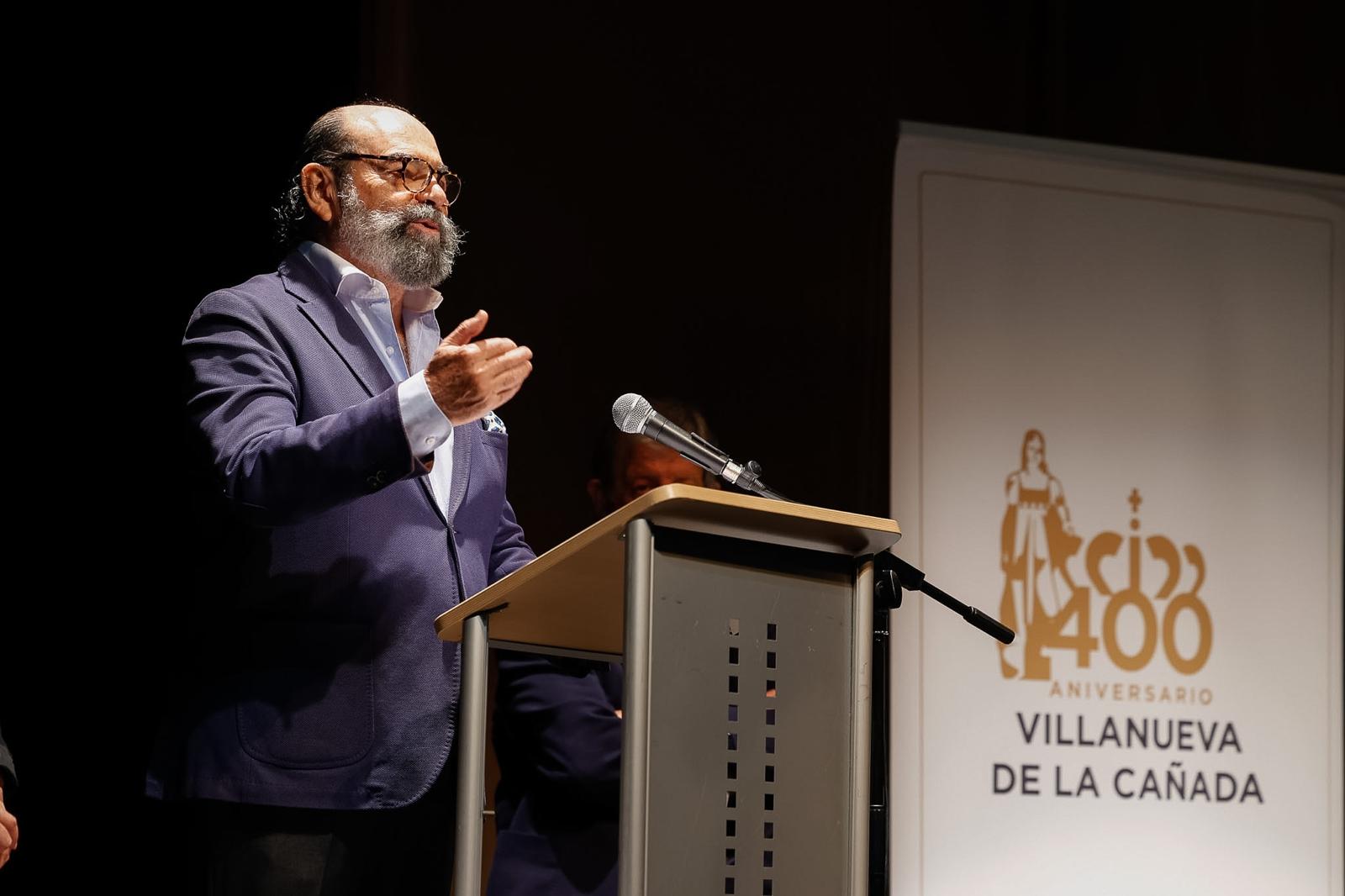 El concejal de Cultura, Fernando Agudo, en la entrega de premios del XXXIV Concurso de Cuentos Infantil y Juvenil.