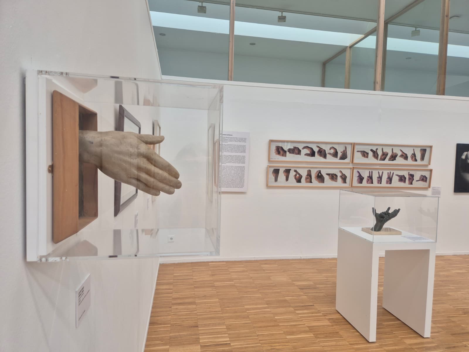 Obras de la exposición de la Red Itiner.