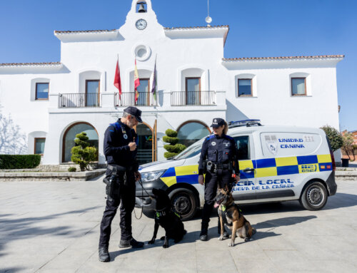 Villanueva de la Cañada acoge las I Jornadas Policiales y Militares de Guías Caninos