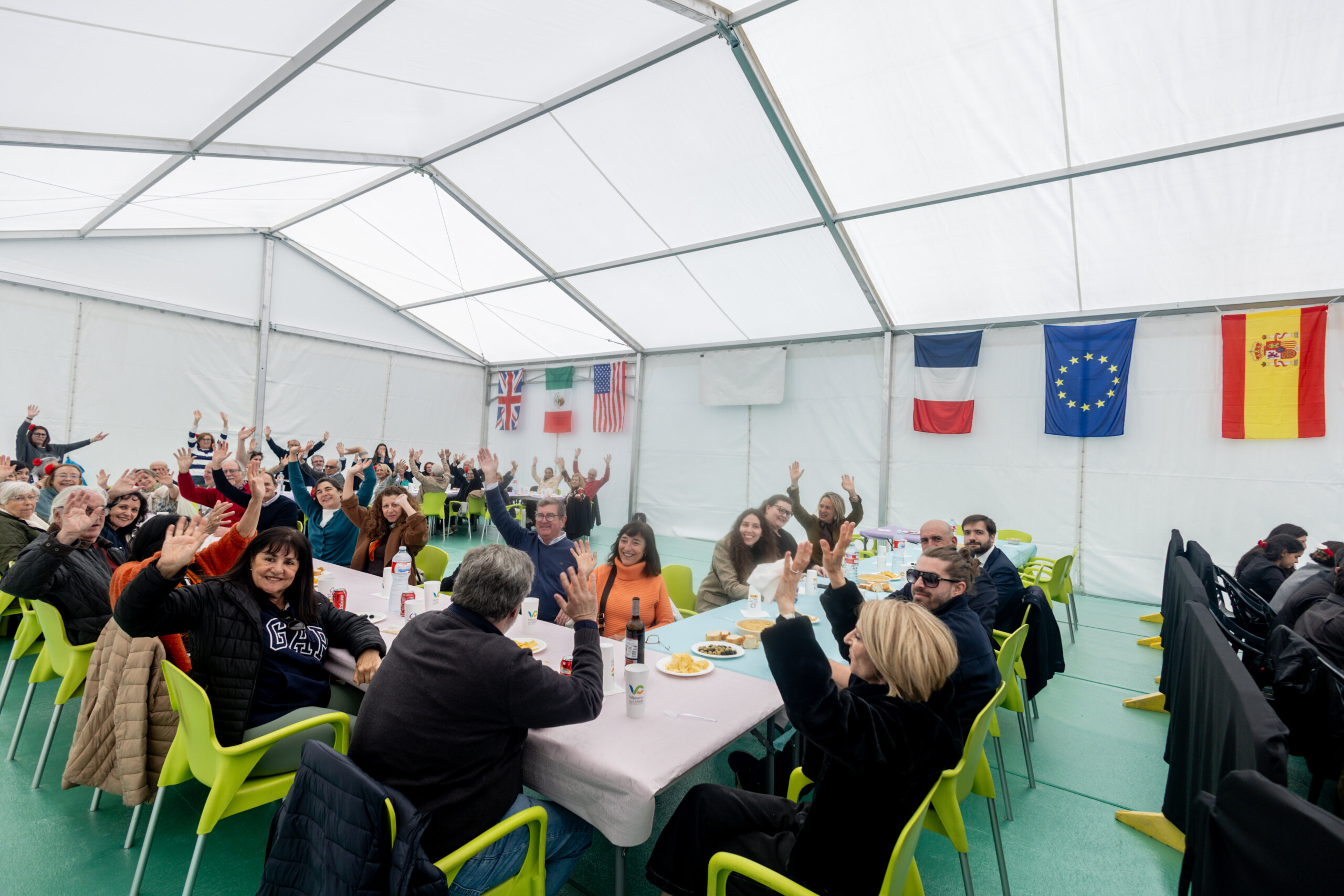 Comida de hermanamientos, en San Isidro 2026.