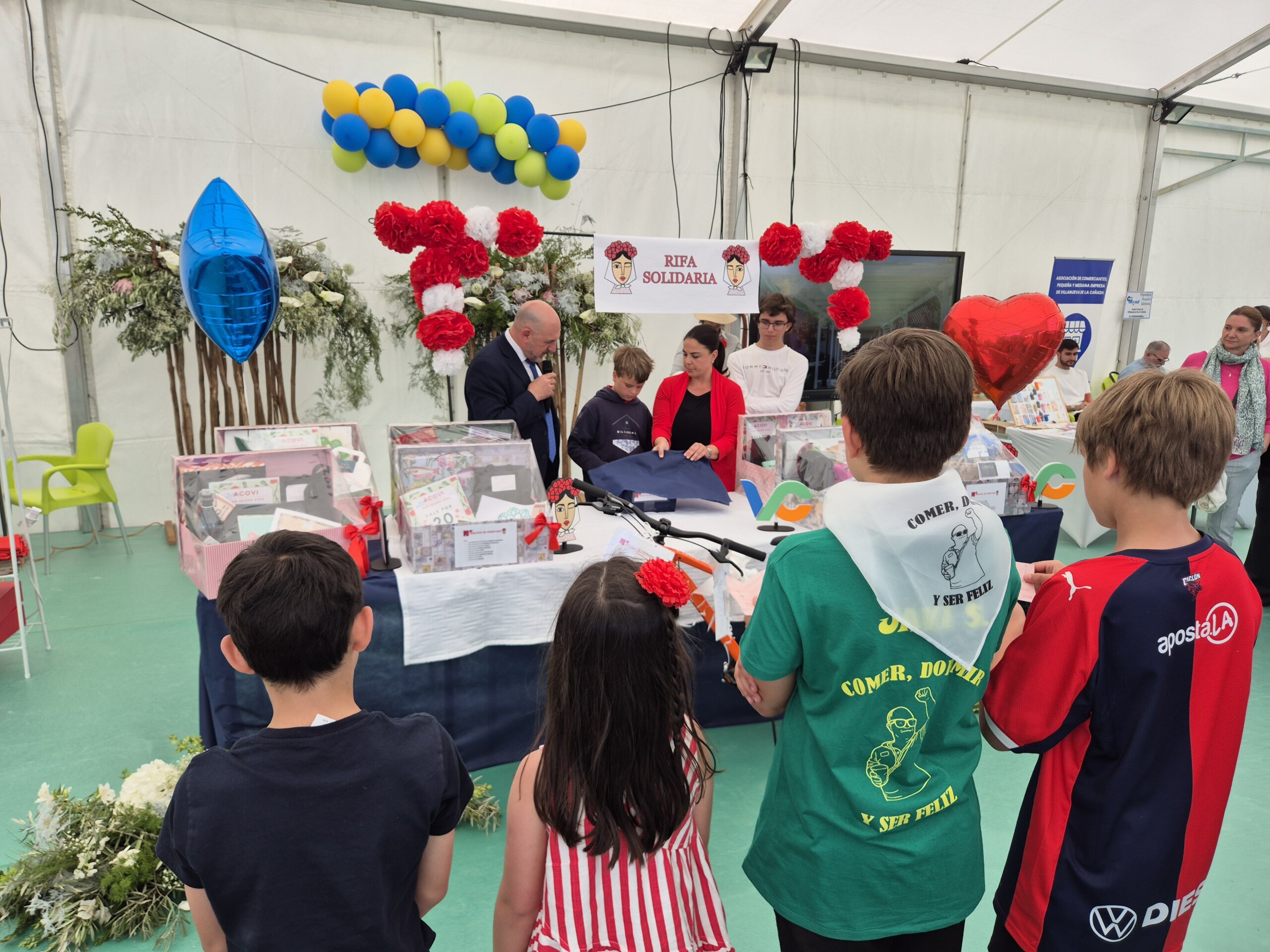 Rifa solidaria, San Isidro 2026.