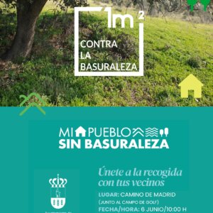 Cartel sobre la actividad de Basuraleza.
