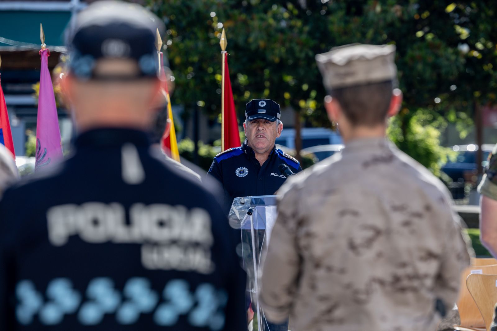 Sargento-jefe de la Policía Local de Villanueva de la Cañada, Feliciano Sáez.