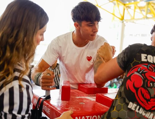 Casi 90 deportistas compitieron este fin de semana en la Liga NAL de lucha de brazos