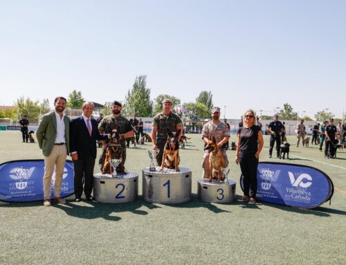 Clausura de las Jornadas Policiales y Militares de Guías Caninos